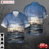 Royal Canadian Navy Hmcs Vancouver (k240) Flower-class Corvettes In Wwii Hawaiian Shirt