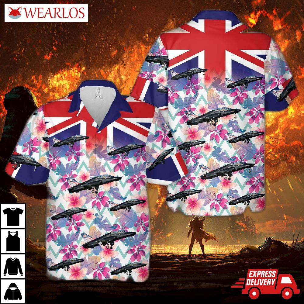 Royal Navy 736 Naval Air Squadron Hawk T1 Jet Hawaiian Shirt