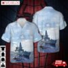 Royal Navy Hms Dauntless (d33) Hawaiian Shirt