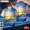 Royal Navy Hms Monmouth (f235) Hawaiian Shirt