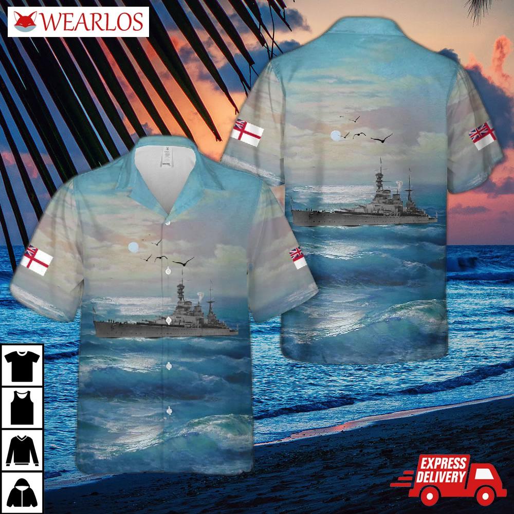 Royal Navy Hms Renown (1916) Hawaiian Shirt