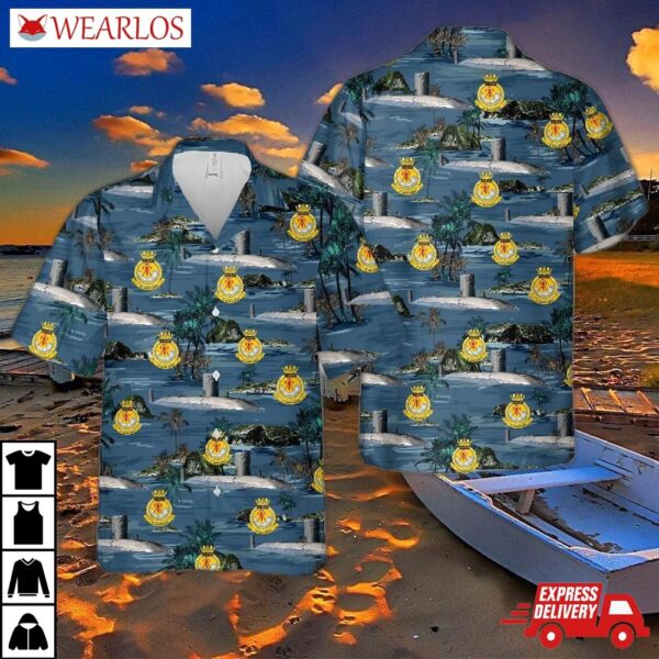 Royal Navy Trafalgar-class Submarine Hms Torbay (s90) Hawaiian Shirt