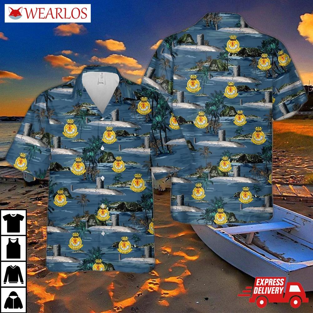 Royal Navy Trafalgar-class Submarine Hms Torbay (s90) Hawaiian Shirt