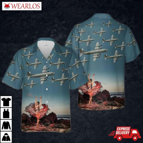 Royal New Zealand Air Force Lockheed P-3 Orion Hawaiian Shirt
