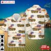 School Bus 1990s Blue Bird Tc/2000 Re In Australia Hawaiian Shirt
