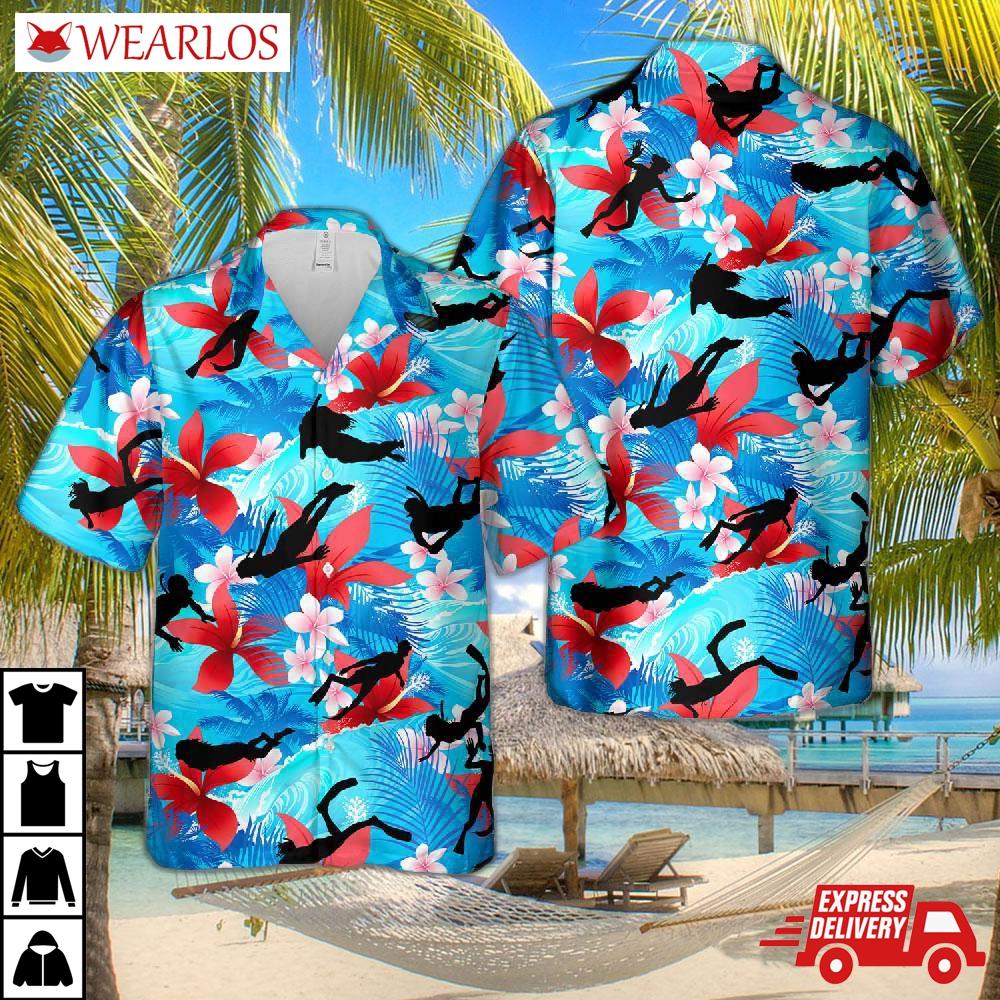 Snorkeling Hawaiian Shirt