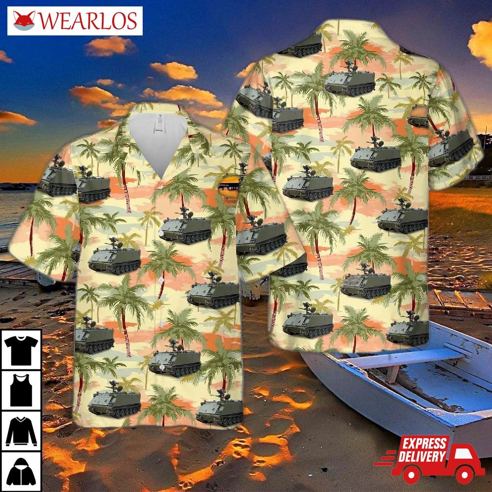 Spanish Army M-113 Milan Hawaiian Shirt