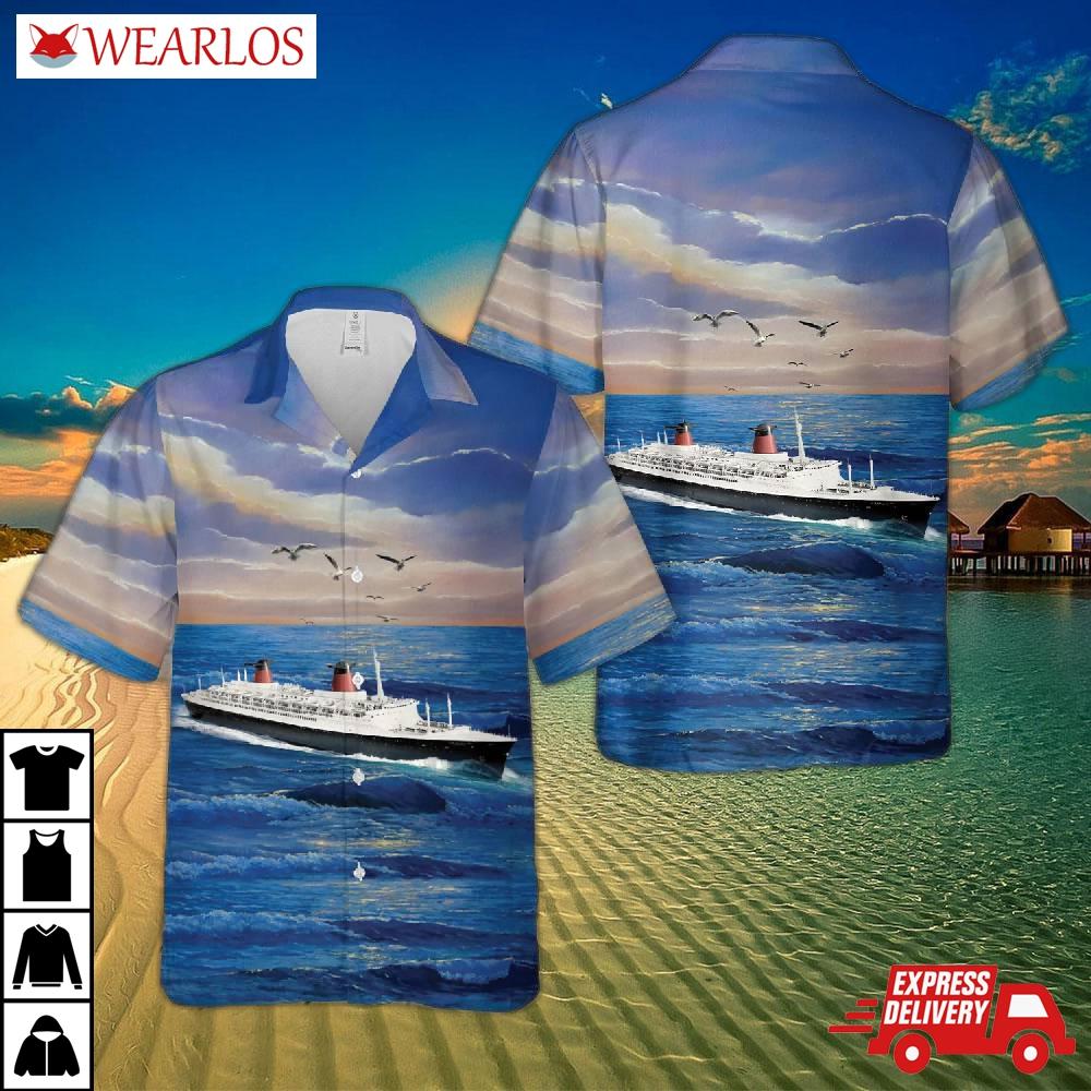 Ss France (1960) Hawaiian Shirt