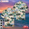 Subaru Forester Green Hawaiian Shirt