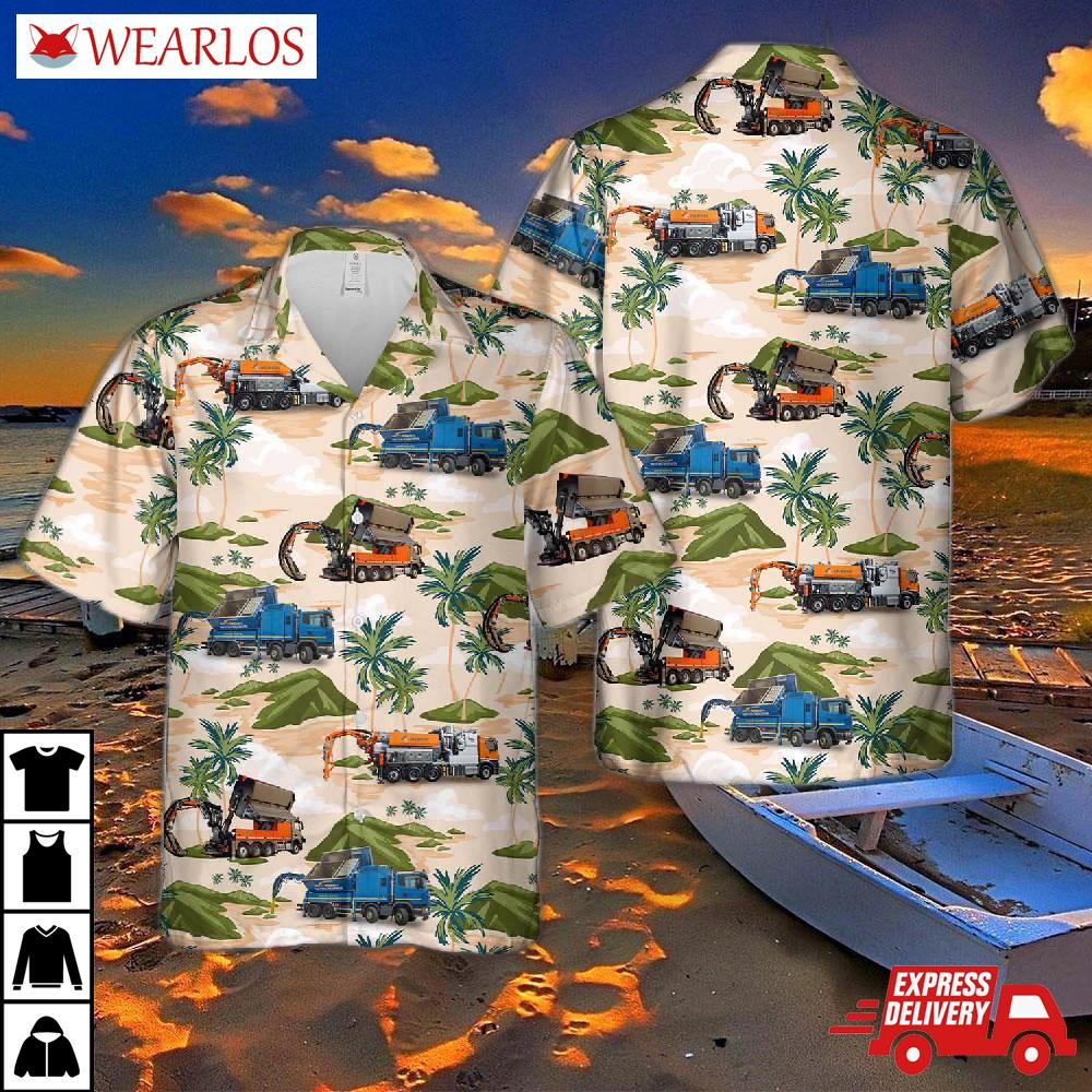 Suction Excavators Hawaiian Shirt