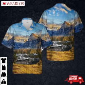 Swedish Army Bandkanon 1c Hawaiian Shirt