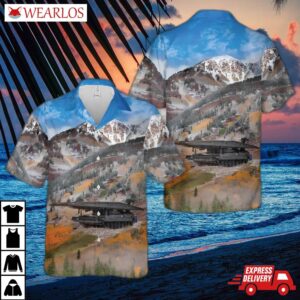 Swedish Army Brobandvagn 120 Hawaiian Shirt