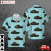 Swedish Army Camouflaged Strv M/42, 1945 Hawaiian Shirt