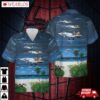 Swiss Air Force Fliegerstaffel 11 (fightersquadron 11) (tigers) F A-18 Hawaiian Shirt