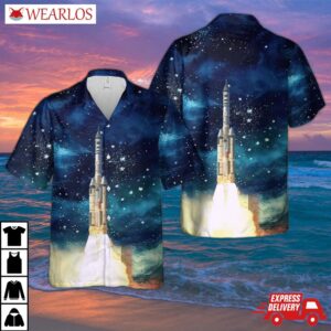 Titan 3Dc With Mol-mockup And Gemini-b Hawaiian Shirt