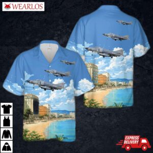 Turkish Air Force F-4e 2020 Terminator Hawaiian Shirt