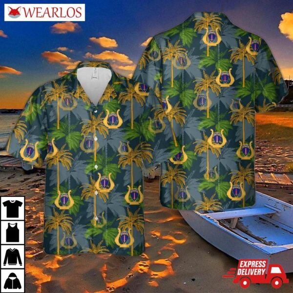 U.s. Army Europe And Africa Band & Chorus Hawaiian Shirt