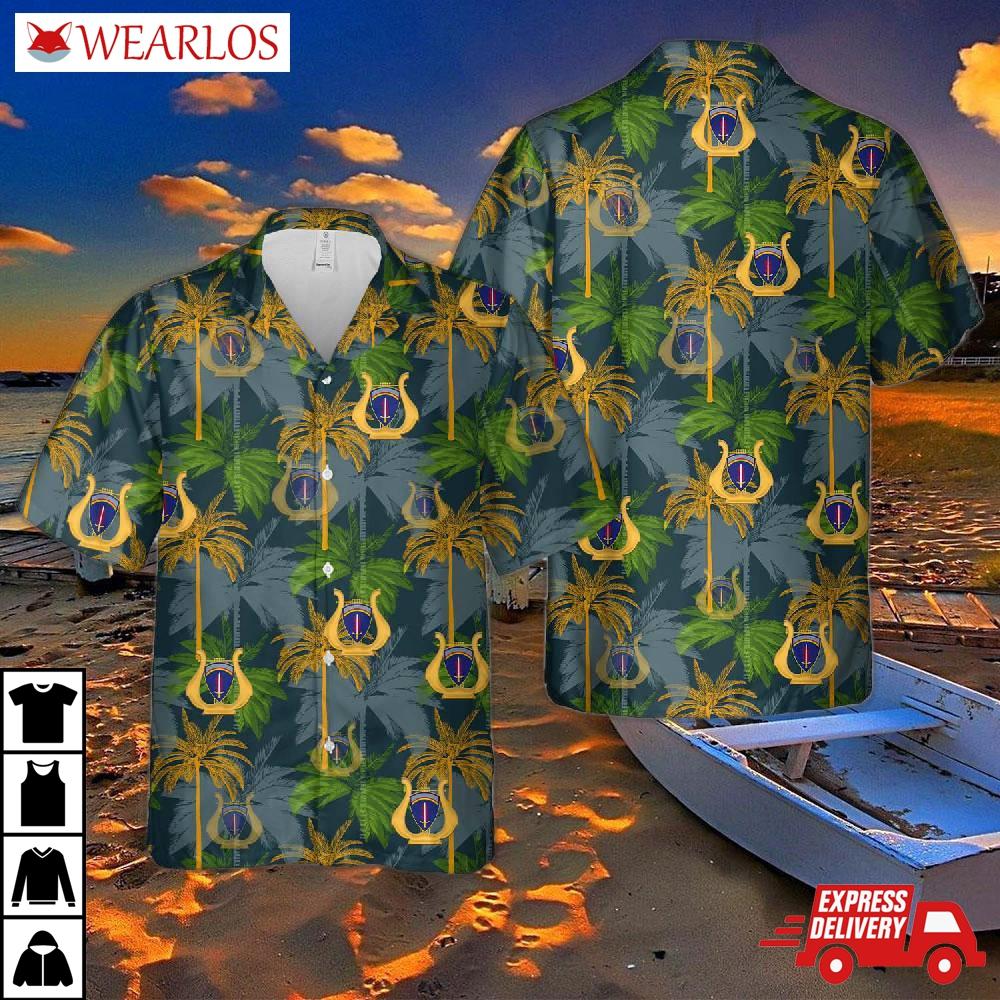 U.s. Army Europe And Africa Band & Chorus Hawaiian Shirt