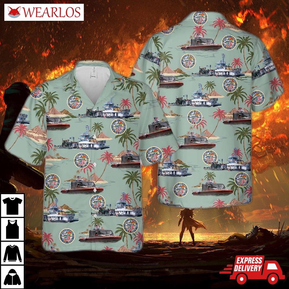 U.s. Coast Guard Sector Upper Mississippi River Hawaiian Shirt
