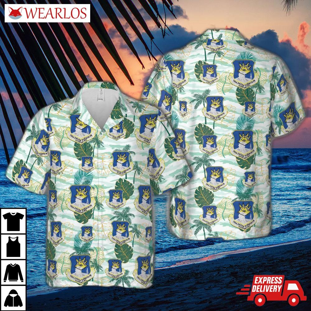 Us Air Force 763rd Radar Squadron Hawaiian Shirt