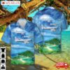 Us Air Force Boeing Rc-135v Rivet Joint 64-14846 Electronic Intelligence Aircraft Hawaiian Shirt