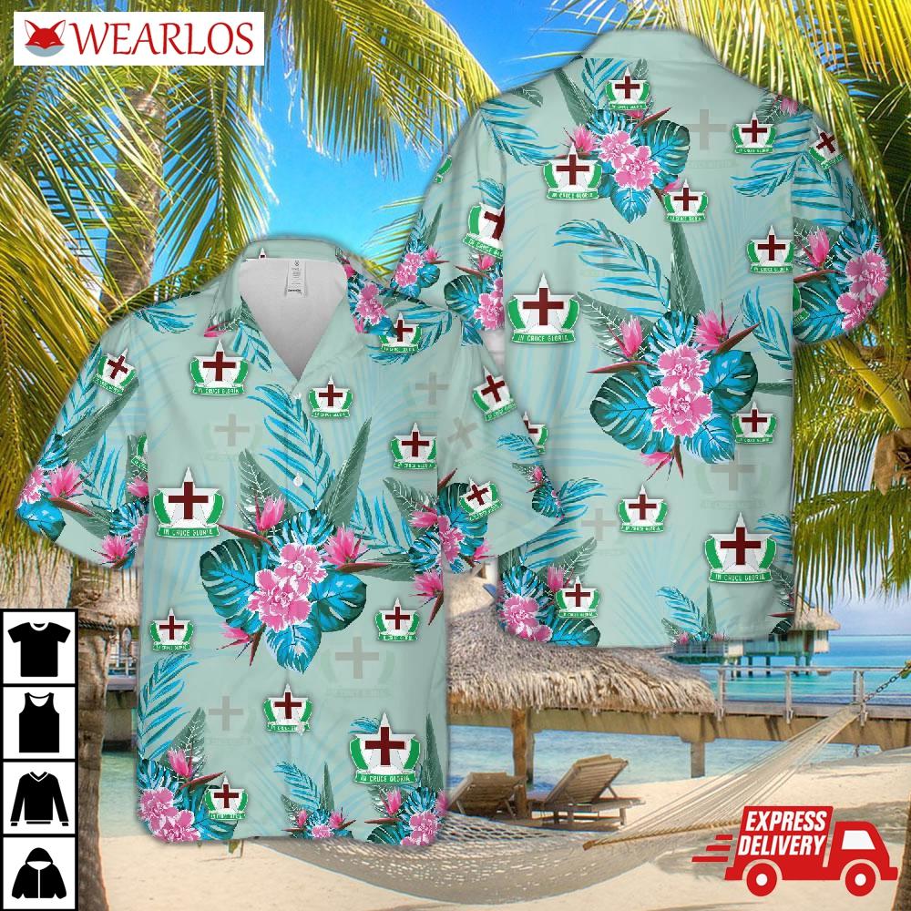 Us Army 12th Field Hospital Hawaiian Shirt