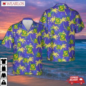 Us Army 18th Cavalry Regiment Hawaiian Shirt