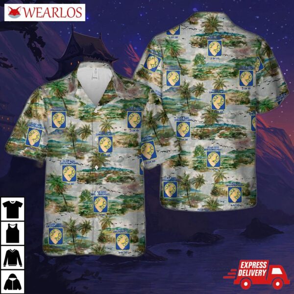 Us Army 2-34 Armor Regiment Hawaiian Shirt