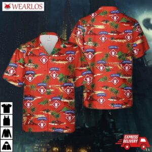 Us Army 20th Engineer Brigade Airborne Hawaiian Shirt