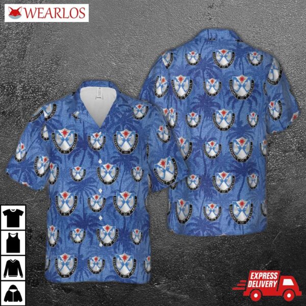 Us Army 308th Military Intelligence Battalion Hawaiian Shirt