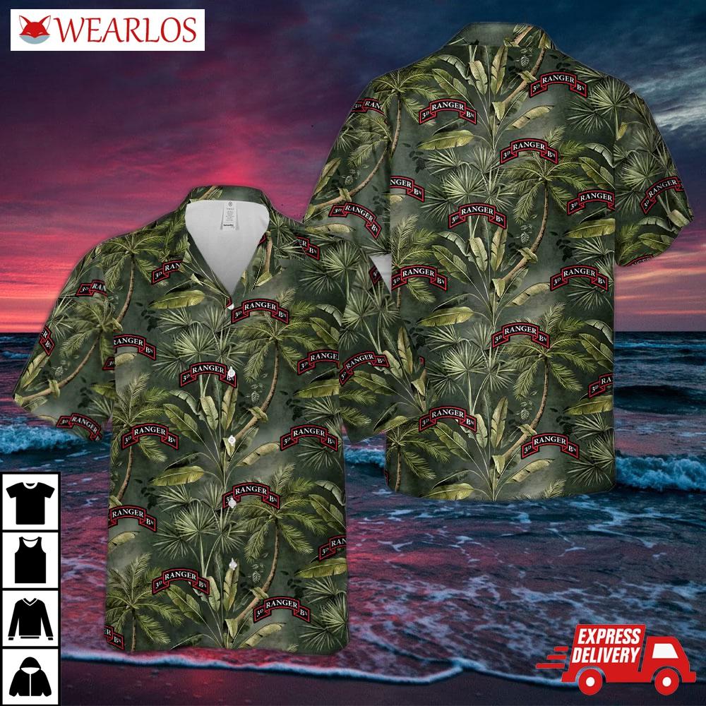 Us Army 3rd Battalion, 75th Ranger Regiment Hawaiian Shirt