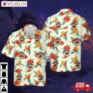 Us Army 51st Infantry Regiment (long Range Surveillance Company) Hawaiian Shirt