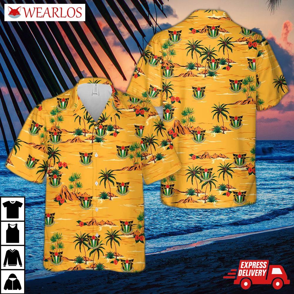 Us Army 7th Psychological Operations Group (7th Pog) Hawaiian Shirt