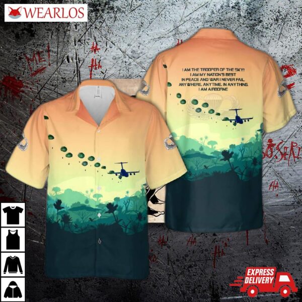 Us Army National Airborne Day Hawaiian Shirt