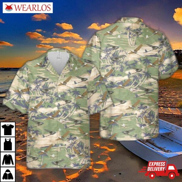 Us Army Rq-11b Raven Hawaiian Shirt