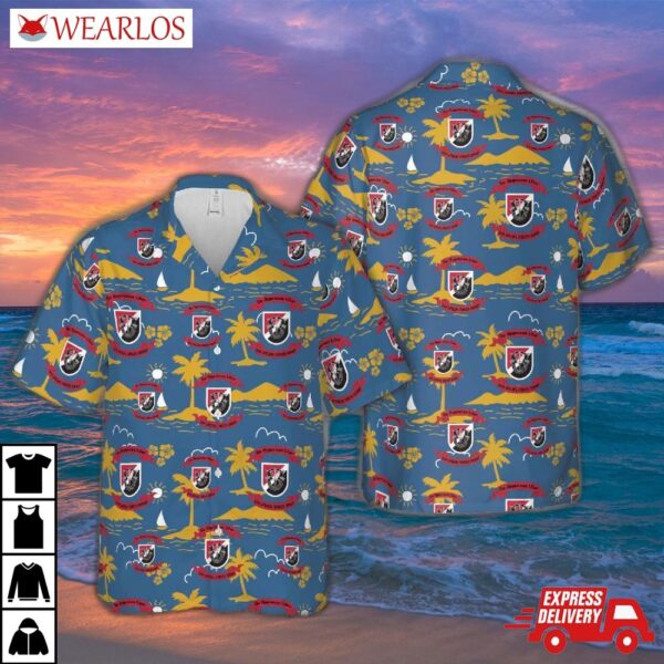 Us Army Special 6th Forces Group (6th Sfg)(a) Hawaiian Shirt