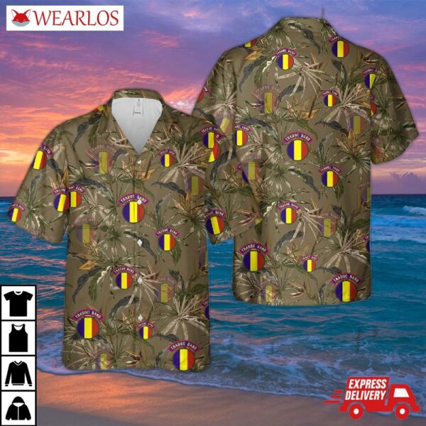 Us Army Training And Doctrine Command Band (tradoc Band) Hawaiian Shirt
