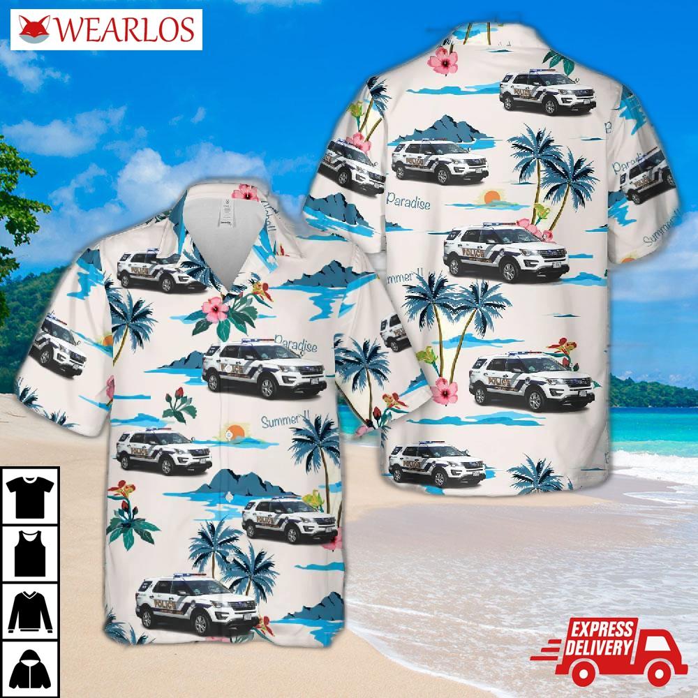 Us Capitol Police (k9) Ford Interceptor Hawaiian Shirt