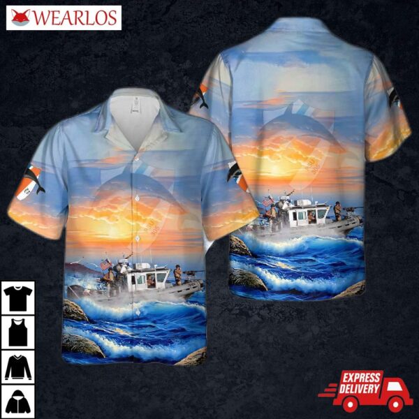 Us Coast Guard Port Security Units 305 Hawaiian Shirt