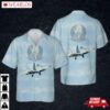 Us Navy Boeing Ea-18g Growler Of Vaq-136 'gauntlets' Hawaiian Shirt