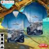 Us Navy Boeing Ea-18g Growler Of Vaq-139 'cougars' Hawaiian Shirt