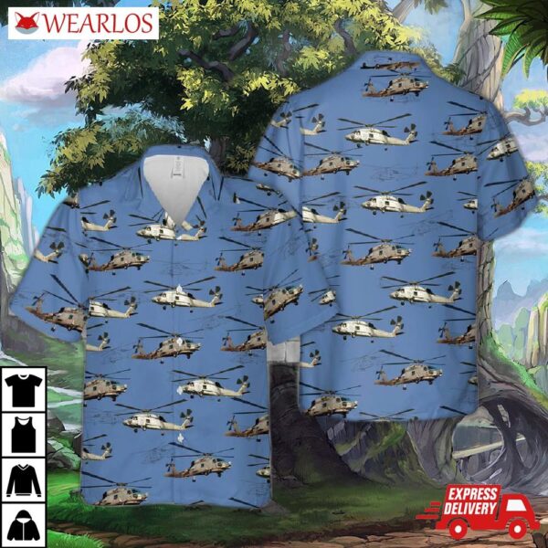 Us Navy Mh-60 Seahawk Hawaiian Shirt