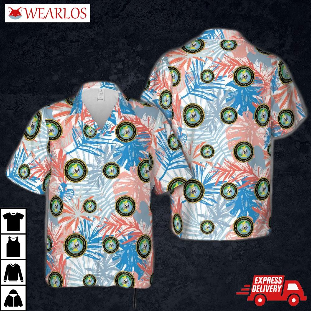 Us Navy Seabee Naval Construction Group 1 Hawaiian Shirt