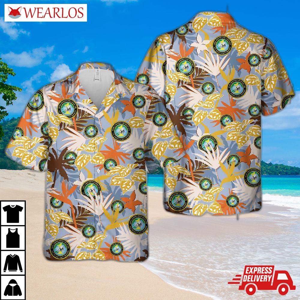 Us Navy Seabee Naval Construction Group 1 Hawaiian Shirt