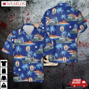Us Navy Uss Chosin (cg-65) Hawaiian Shirt