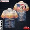 Us Navy Uss Montgomery (lcs-8) Independence-class Littoral Combat Ship Hawaiian Shirt