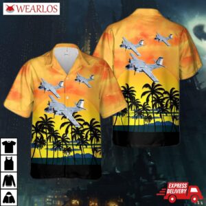 Us Navy Vx-4 Evaluators C-1a Hawaiian Shirt