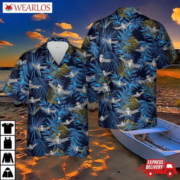 Us Space Force Command Operations Badge Hawaiian Shirt