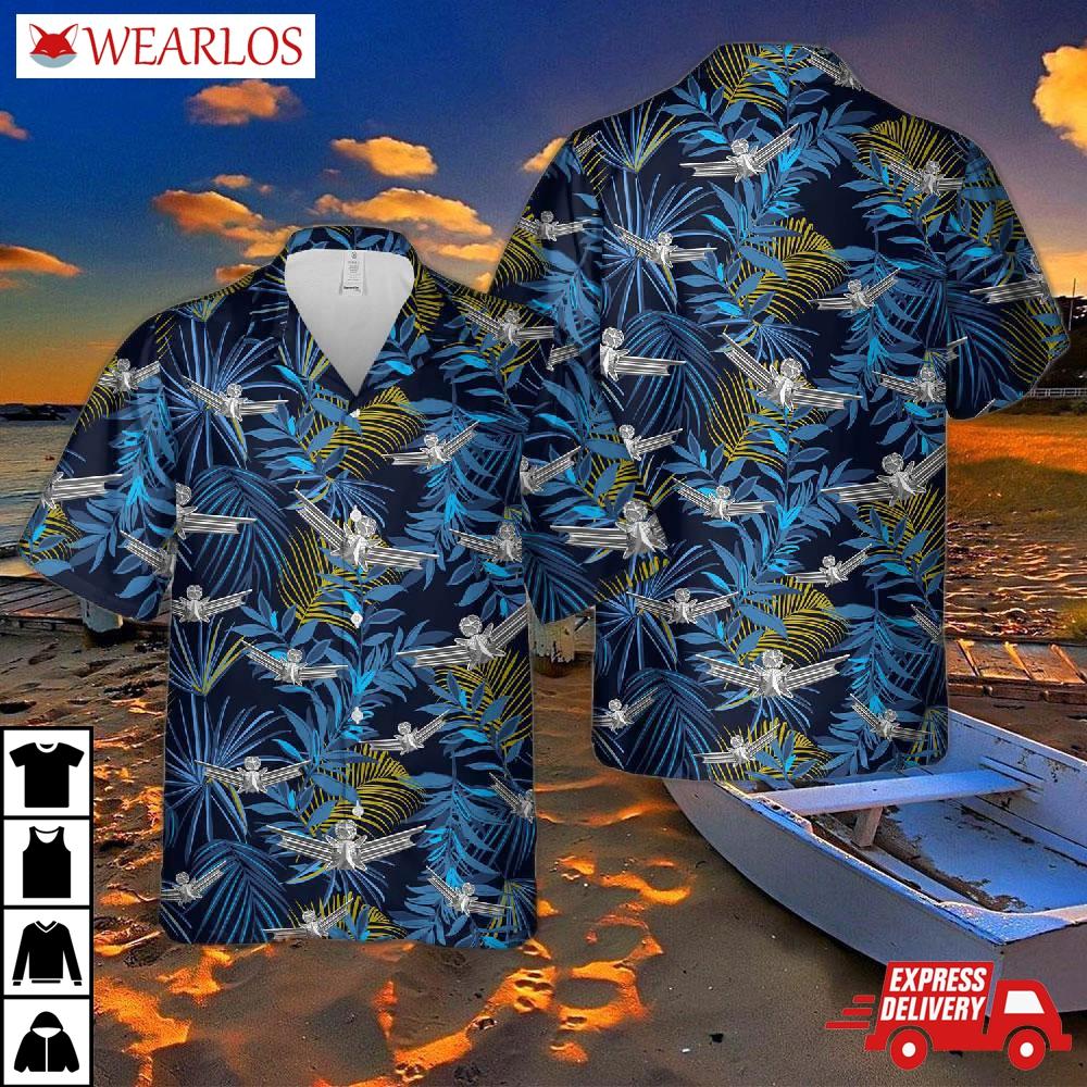 Us Space Force Command Operations Badge Hawaiian Shirt