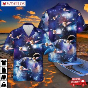Us Space Force Defense Satellite Communications System (dscs) Hawaiian Shirt